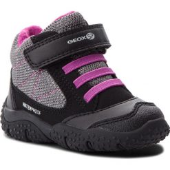 Śniegowce GEOX - B Baltic G.Wpf A B84H1A 050EW C0037 M Black/Purple. Czarne śniegowce chłopięce Geox, bez zapięcia. W wyprzedaży za 199,00 zł.