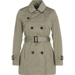 Parka Geox W Seyla Trench W9220F T2541 F5178. Brązowe kurtki damskie Geox, bez wzorów, z poliamidu, bez kaptura. W wyprzedaży za 489,00 zł.