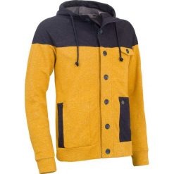Bluzy męskie: Woox Męska Bluza z Kapturem | Żółta Deserta Masculus - Deserta Masculus XXL - XXL - 8595564765073