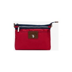 U.S. Polo Assn New Castle Cross body bag Czerwony. Czerwone torebki klasyczne damskie U.S. Polo Assn., w paski, z materiału, bez dodatków. Za 309,95 zł.