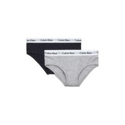 Bokserki Calvin Klein Jeans B70B791000 2 PACK SLIP JR. Czarne skarpetki dziewczęce Calvin Klein Jeans, z jeansu. Za 78,84 zł.