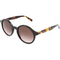 Damskie okulary przeciwsłoneczne w kolorze brązowym. Pomarańczowe okulary przeciwsłoneczne damskie Ray-Ban, Guess & Co., wakacyjne. W wyprzedaży za 239,95 zł.