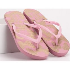 LEKKIE JAPONKI. Klapki damskie SHELOVET, bez wzorów, z gumy, bez obcasa. Za 32,90 zł.
