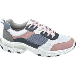 Sneakersy damskie Venice białe. Białe sneakersy damskie marki Venice, z materiału. Za 139,90 zł.