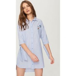 Koszula nocna - Niebieski. Niebieskie koszule nocne i halki marki Reserved. Za 59,99 zł.