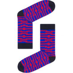 SKARPETY MĘSKIE WE WZORY U27 - NIEBIESKIE. Czarne skarpetki męskie marki Ombre Clothing, m, w jednolite wzory. Za 7,99 zł.