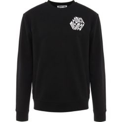 McQ Alexander McQueen CLEAN CREW NECK Bluza darkest black. Czarne bluzy męskie marki McQ Alexander McQueen, s, bez wzorów, z bawełny, bez kołnierzyka, bez rękawów, bez kaptura. Za 819,00 zł.