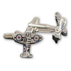 Eleganckie, Męskie Spinki do Mankietów - ALTIES - Myśliwiec RAF, Dla Pilotów SPMALT0130. Spinki do mankietów męskie Alties, z mosiądzu. Za 45,00 zł.