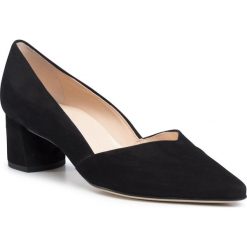 Półbuty HÖGL - 9-104522 Black 0100. Czarne półbuty damskie HÖGL, bez wzorów, ze skóry, bez obcasa, na obcasie, bez zapięcia. Za 529,00 zł.