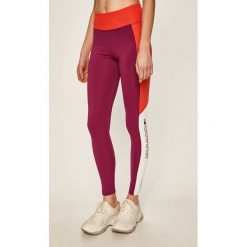 Tommy Sport - Legginsy. Spodnie damskie Tommy Sport, s, z nadrukiem, z elastanu, z podwyższonym stanem. Za 299,90 zł.