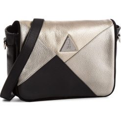 Listonoszki damskie: Torebka FLY LONDON - Pytifli P974620002 Blk/Silver/Lead
