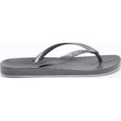 Ipanema - Japonki. Szare klapki damskie Ipanema, bez wzorów, z materiału, bez obcasa, na obcasie. W wyprzedaży za 49,90 zł.