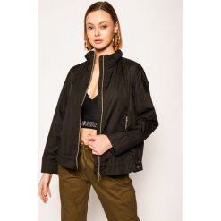 Kurtka przejściowa Geox Avery W0221D T2446 F9000. Czarne kurtki damskie Geox, bez wzorów, z poliesteru, bez kaptura. W wyprzedaży za 479,00 zł.