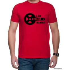 Koszulka T-SHIRT Maniac. Koszulki męskie Pakamera, m, z nadrukiem, bez kołnierzyka. Za 75,00 zł.