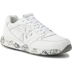 Sneakersy PREMIATA - Zac-Zac 3831 Biały. Białe sneakersy męskie marki Premiata, na co dzień, bez wzorów, ze skóry, bez zapięcia. Za 829,00 zł.