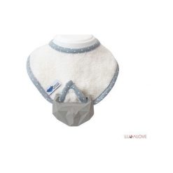 LullaLove, supeRRO Baby HEVEA, Śliniak ercu - LLV_SUP-0004. Szare śliniaki marki LullaLove. Za 49,00 zł.