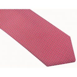 Czerwony krawat męski w drobne kwadraty D40. Czerwone krawaty męskie Modini Moda Męska, na co dzień, bez wzorów, z tkaniny, casualowe. W wyprzedaży za 49,50 zł.