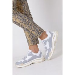 Szare buty sportowe sneakersy sznurowane casu ds8141-5. Szare buty sportowe damskie Casu, bez wzorów, ze skóry ekologicznej, sportowe. W wyprzedaży za 49,99 zł.
