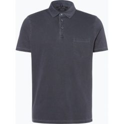 Marc O'Polo - Męska koszulka polo, niebieski. Niebieskie koszulki męskie Marc O'Polo, m, bez wzorów, z materiału, klasyczne, polo, bez rękawów. Za 299,95 zł.