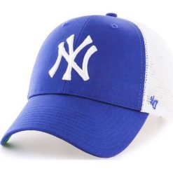 47brand - Czapka New York Yankees. Niebieskie czapki męskie marki 47brand. W wyprzedaży za 69,90 zł.