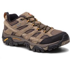 Trekkingi MERRELL - Moab 2 Ltr Gtx GORE-TEX J18427 Walnut. Pomarańczowe trapery męskie Merrell, ze skóry, bez zapięcia. W wyprzedaży za 429,00 zł.