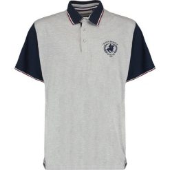 Koszulki polo: Santa Monica MYERS Koszulka polo grey/navy