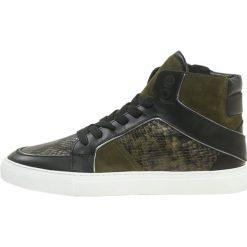 Trampki męskie: Zadig & Voltaire HIGH TONE Tenisówki i Trampki wysokie kaki