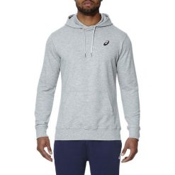 Bejsbolówki męskie: Asics Bluza męska Spiral Hoody szara r. XXL (141089 0714)