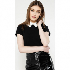 Czarna Bluzka Not Obvious. Czarne bluzki damskie other, l. Za 79,99 zł.