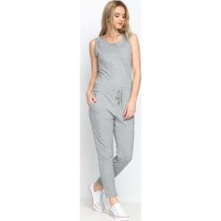 Kombinezony damskie: Szary Kombinezon Double Pocket