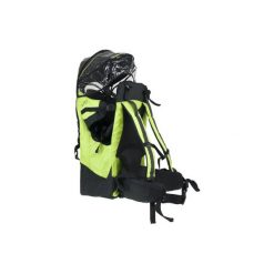 Nosidło GUTO Deluxe Czarno-zielony. Czarne torby podróżne Guto, bez wzorów, z gumy, sportowe. Za 392,99 zł.