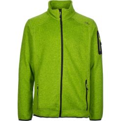 Kurtka polarowa w kolorze zielonym. Zielone bluzy męskie s, z dzianiny. W wyprzedaży za 109,95 zł.