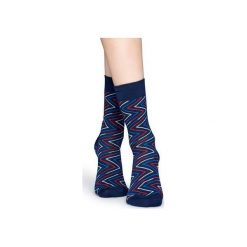 Skarpetki Happy Socks ZGY01-6000. Czerwone skarpetki męskie Happy Socks, z bawełny. Za 24,43 zł.