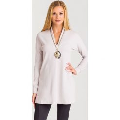 BLUZKA DONNA MAX MARA LEISURE. Różowe bluzki damskie Max Mara Leisure, s, z aplikacjami, z materiału, bez kołnierzyka, bez rękawów. Za 497,40 zł.