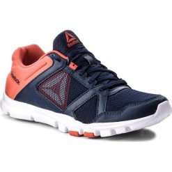 Buty Reebok - Yourflex Train 10 Mt CN5651 Navy/Carotene/White. Niebieskie buty fitness męskie Reebok, z materiału, reebok yourflex. W wyprzedaży za 159,00 zł.