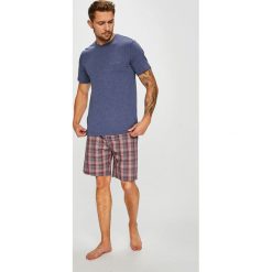 Calvin Klein Underwear - Piżama. Niebieskie piżamy męskie marki Calvin Klein Underwear, s, z elastanu. Za 269,90 zł.