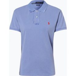 Polo Ralph Lauren - Damska koszulka polo – Classic Fit, niebieski. Niebieskie koszulki damskie Polo Ralph Lauren, m, z haftami, klasyczne, polo, bez rękawów. Za 479,95 zł.