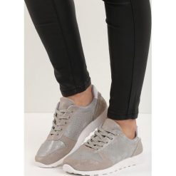 Buty sportowe damskie: Srebrne Buty Sportowe Now Sports!