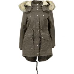 Parki damskie: Miss Selfridge LUXE Parka dark green