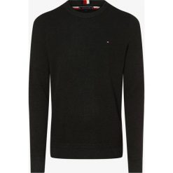 Tommy Hilfiger - Sweter męski, szary. Szare swetry męskie TOMMY HILFIGER, xxl, bez wzorów, z bawełny, bez kołnierzyka, bez kaptura. Za 499,95 zł.