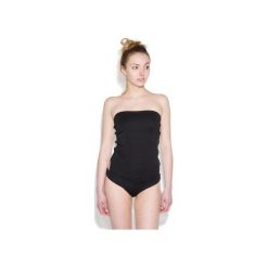 Body - tył z pasków. Czarne body damskie marki Agnieszka martini, w paski, z poliesteru. Za 219,00 zł.