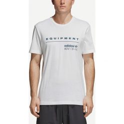 Adidas Originals EQT PDX Koszulka Biały. Białe podkoszulki męskie adidas Originals, xl, z nadrukiem, z bawełny, bez kołnierzyka, krótkie. Za 163,95 zł.