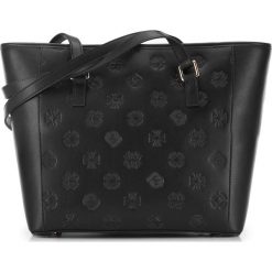 Torebka damska 87-4E-422-1. Czarne shopper bag damskie Wittchen, z tłoczeniem. Za 399,00 zł.