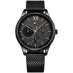 Tommy Hilfiger Damon 1791420. Czarne zegarki męskie marki TOMMY HILFIGER. W wyprzedaży za 848,00 zł.