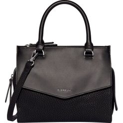 Fiorelli - Torebka. Czarne torebki klasyczne damskie marki Fiorelli, w paski, z materiału, średnie. Za 319,90 zł.