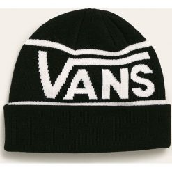Vans - Czapka. Czarne czapki męskie Vans, bez wzorów, z elastanu. Za 119,90 zł.