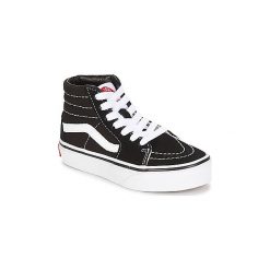 Buty Dziecko Vans UY SK8-HI. Czarne trampki dziewczęce Vans, bez wzorów, bez zapięcia. Za 239,00 zł.