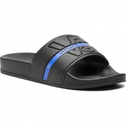 Klapki VERSACE JEANS - E0YSBSL1 70824 MAG. Czarne chodaki męskie Versace Jeans, z jeansu. Za 179,00 zł.