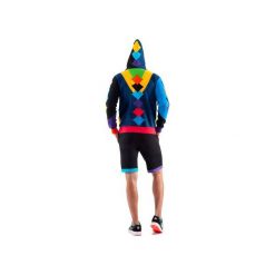 Alien Zip Hoodie (Circus). Czerwone bluzy męskie OKUAKU, s, bez wzorów, z bawełny, z kapturem, bez rękawów. Za 319,00 zł.