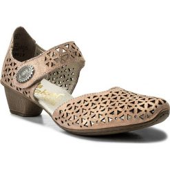 Półbuty damskie: Półbuty RIEKER - 49766-31 Rosa